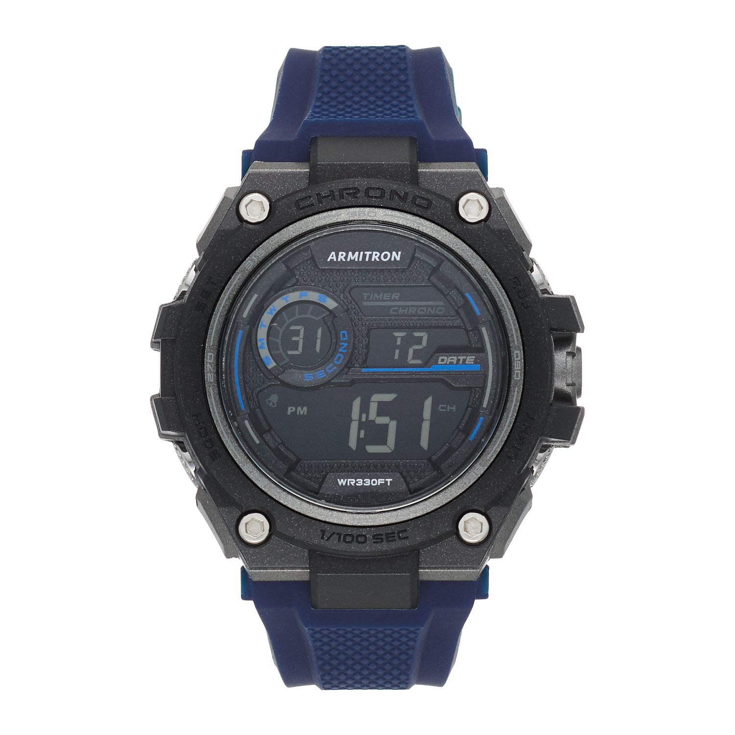 how to set up a armitron pro sport watch