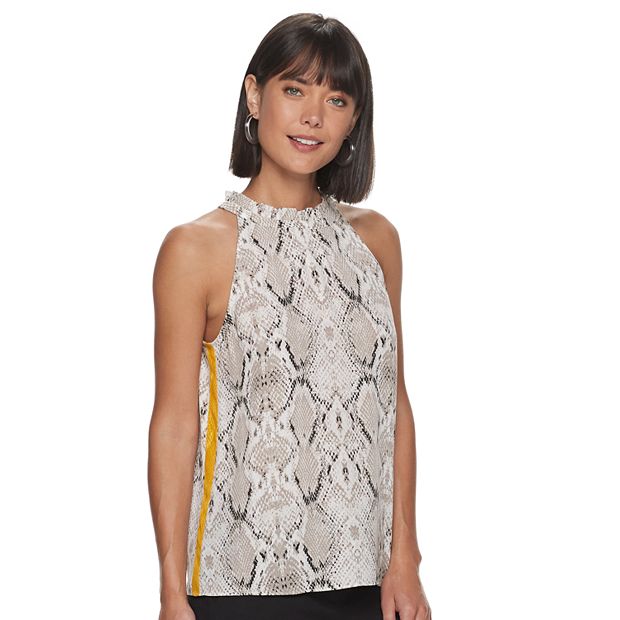 High neck swing top shop