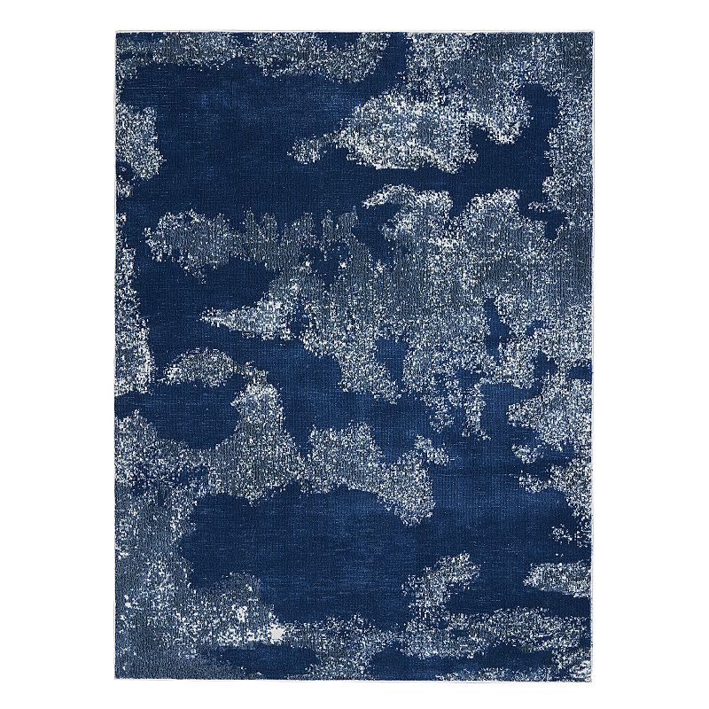 Nourison Imprints Summit Rug, Blue, 5X7 Ft