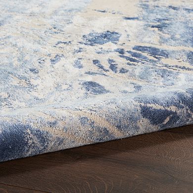 Nourison Sleek Textures Mirror Rug