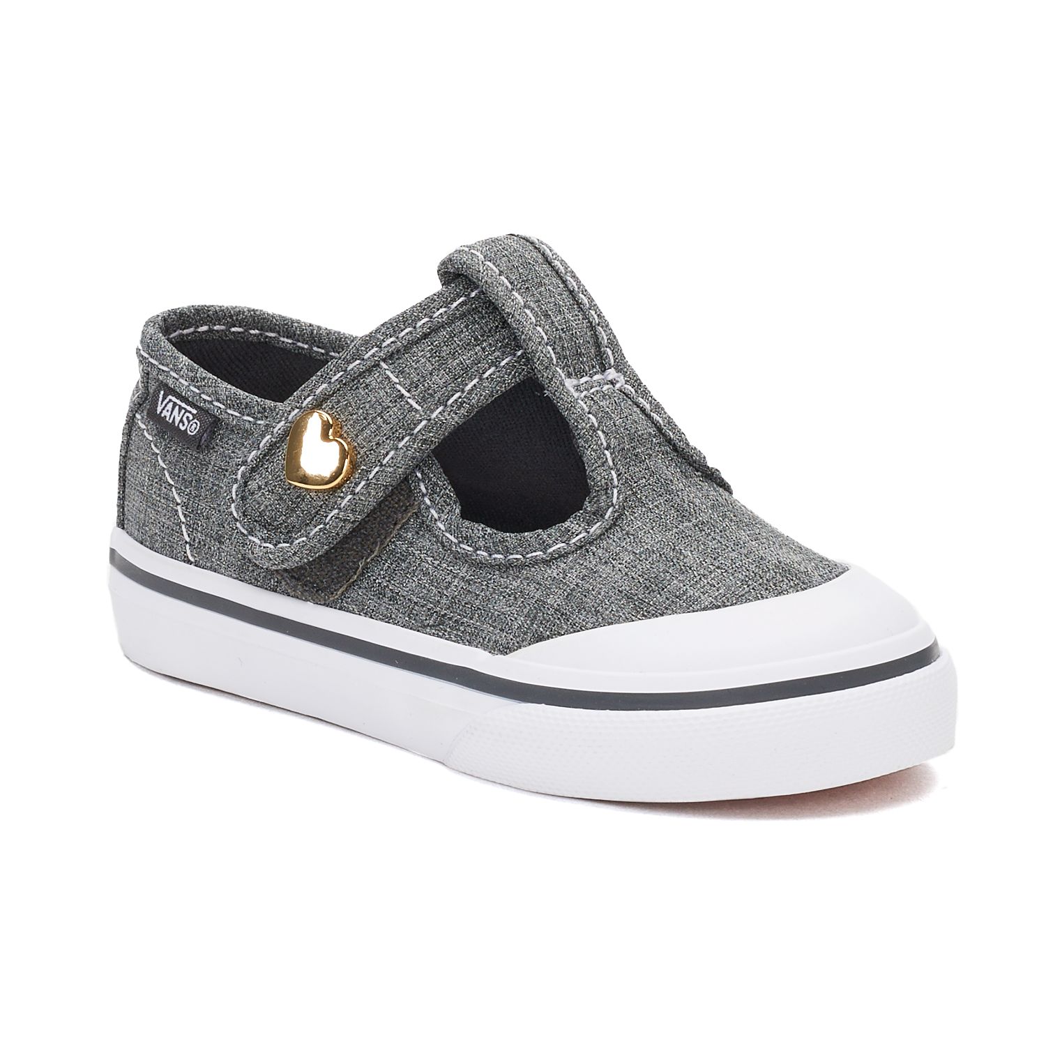 vans leena toddler black