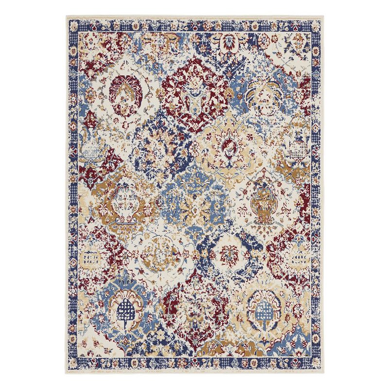 Nourison Grafix Madison Rug, Multicolor, 8Ft Rnd