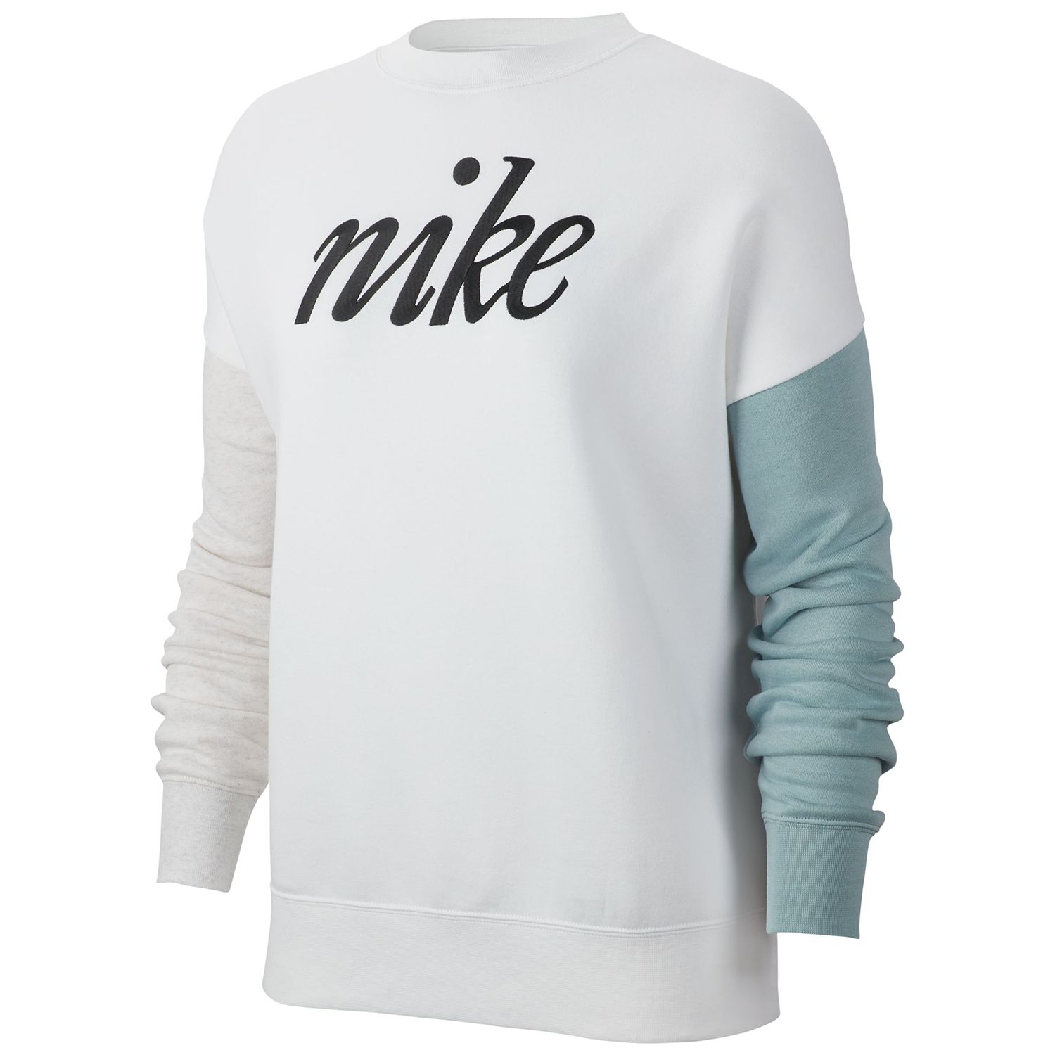 women's nike colorblock sweatshirt