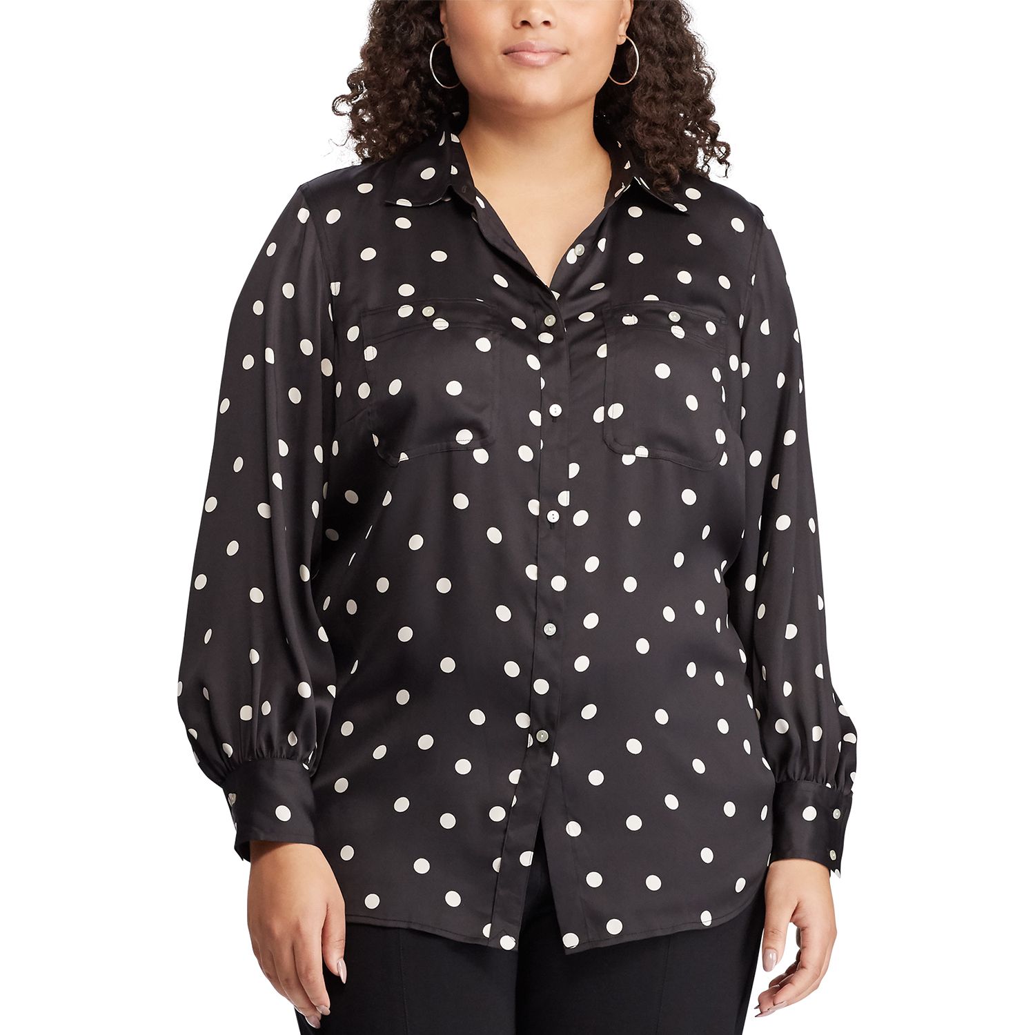 kohls polka dot shirt