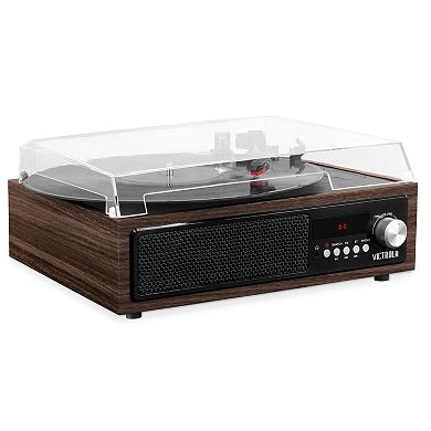 Victrola 3-in-1 Bluetooth Record Player with Built-in Speakers 