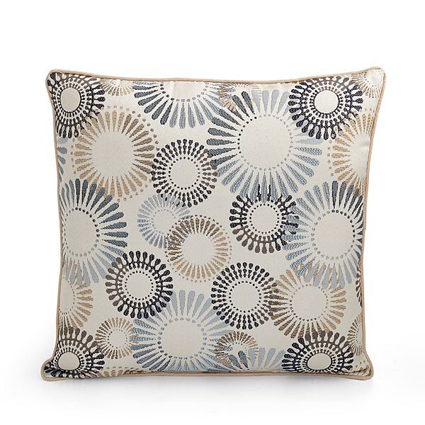 Tempo Products Grand Carousel Indigo Toss Pillow