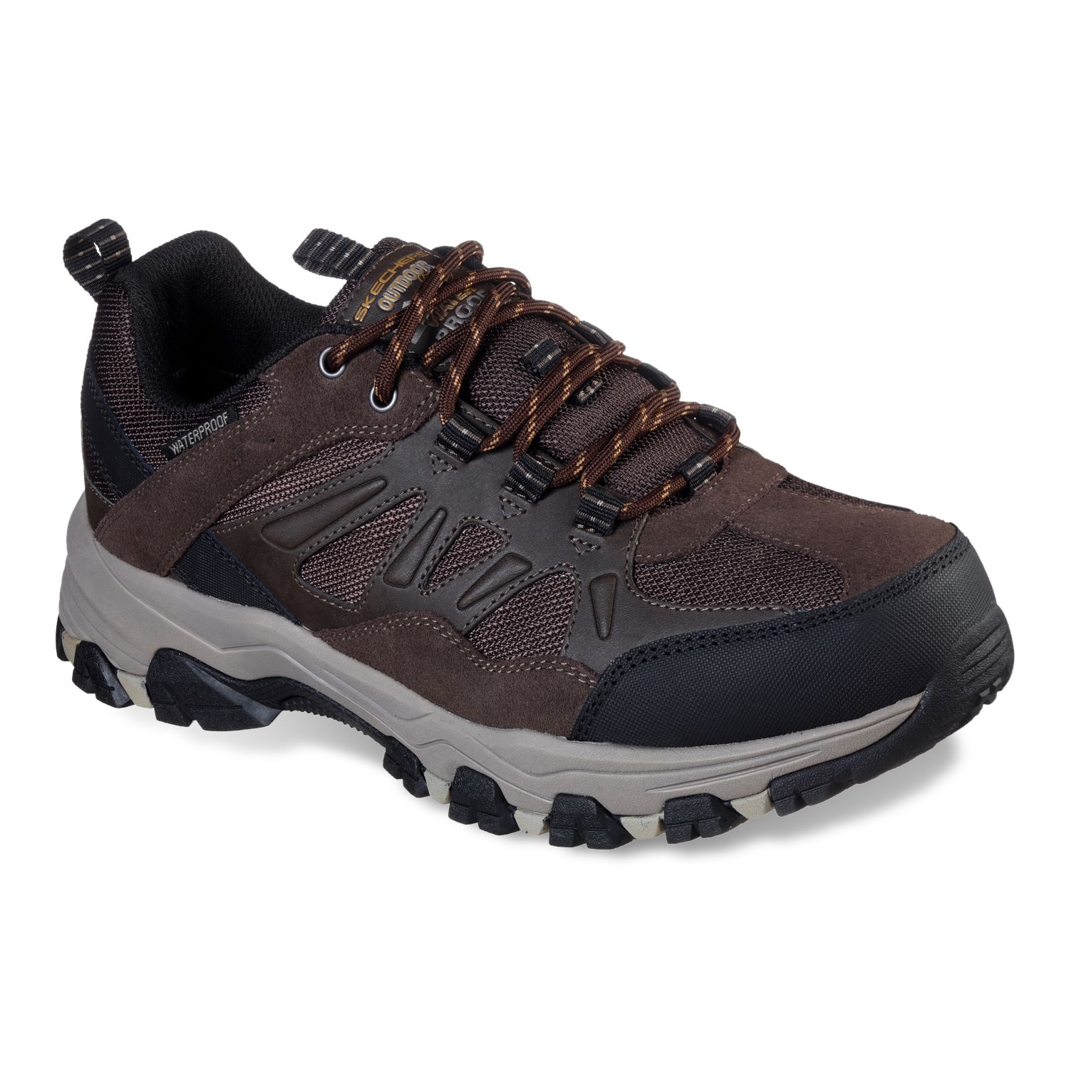 brown running shoes for men