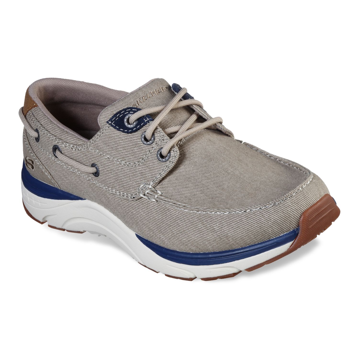 skechers deck shoes mens