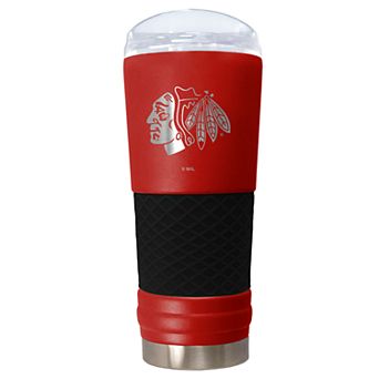 Chicago Blackhawks Vacuum Insulated Powder-Coated Tumbler