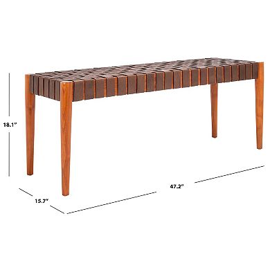 Safavieh Amalia Weave Bench