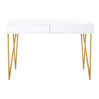 Safavieh Pine 2-Drawer Desk
