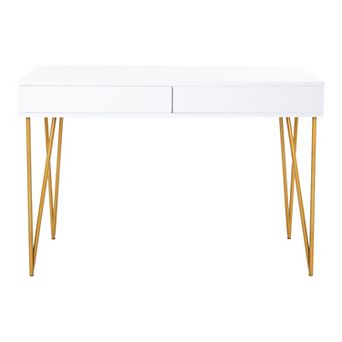 Safavieh Pine 2-Drawer Desk