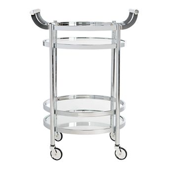 Safavieh Sienna 2 tier Round Bar Cart