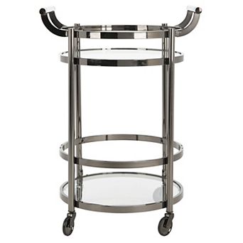 Safavieh Sienna 2 tier Round Bar Cart