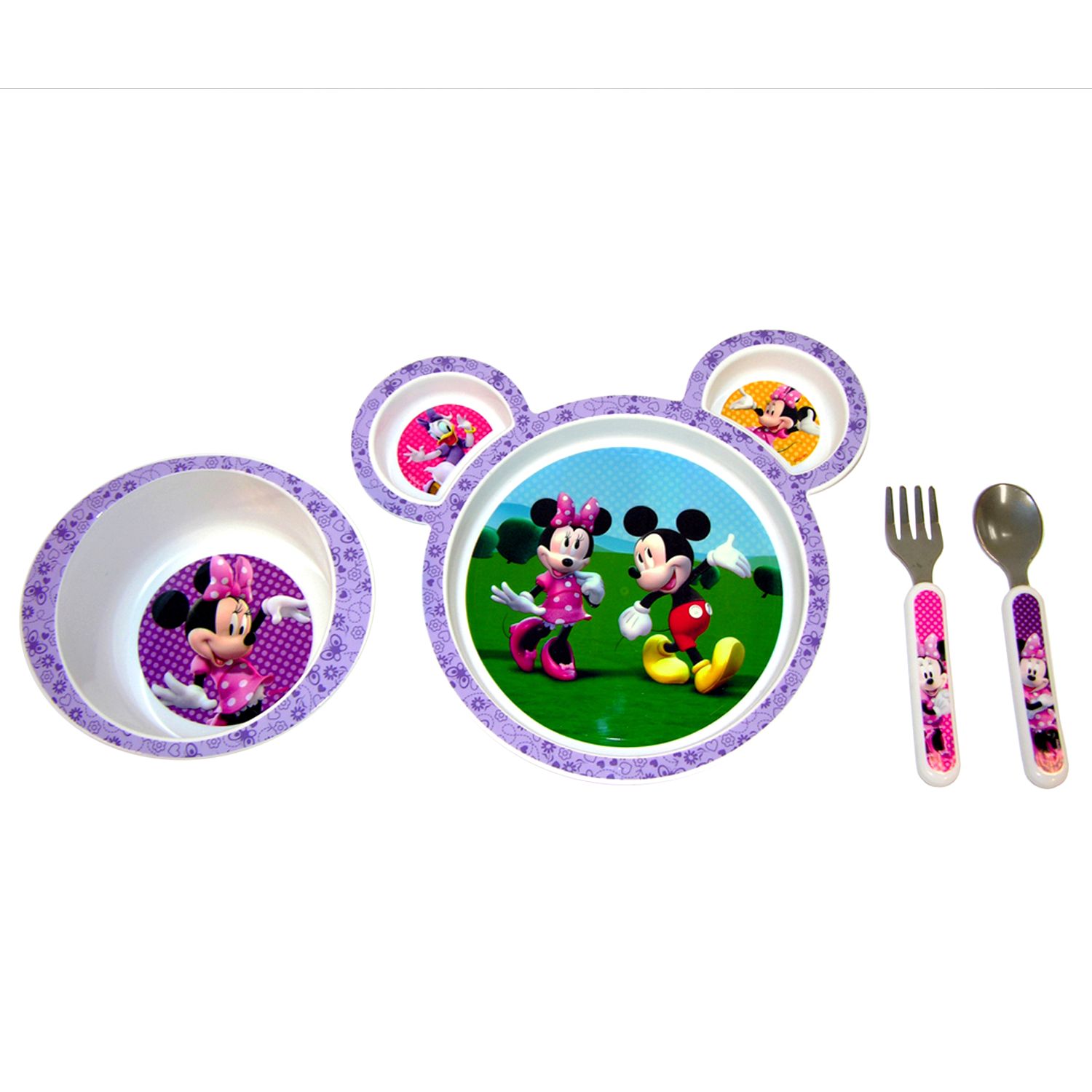 minnie plate set