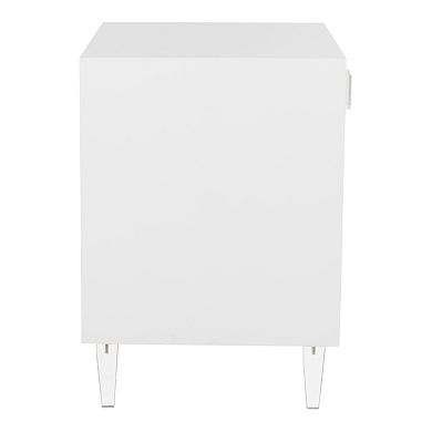 Safavieh Isidra Acrylic Trunk End Table