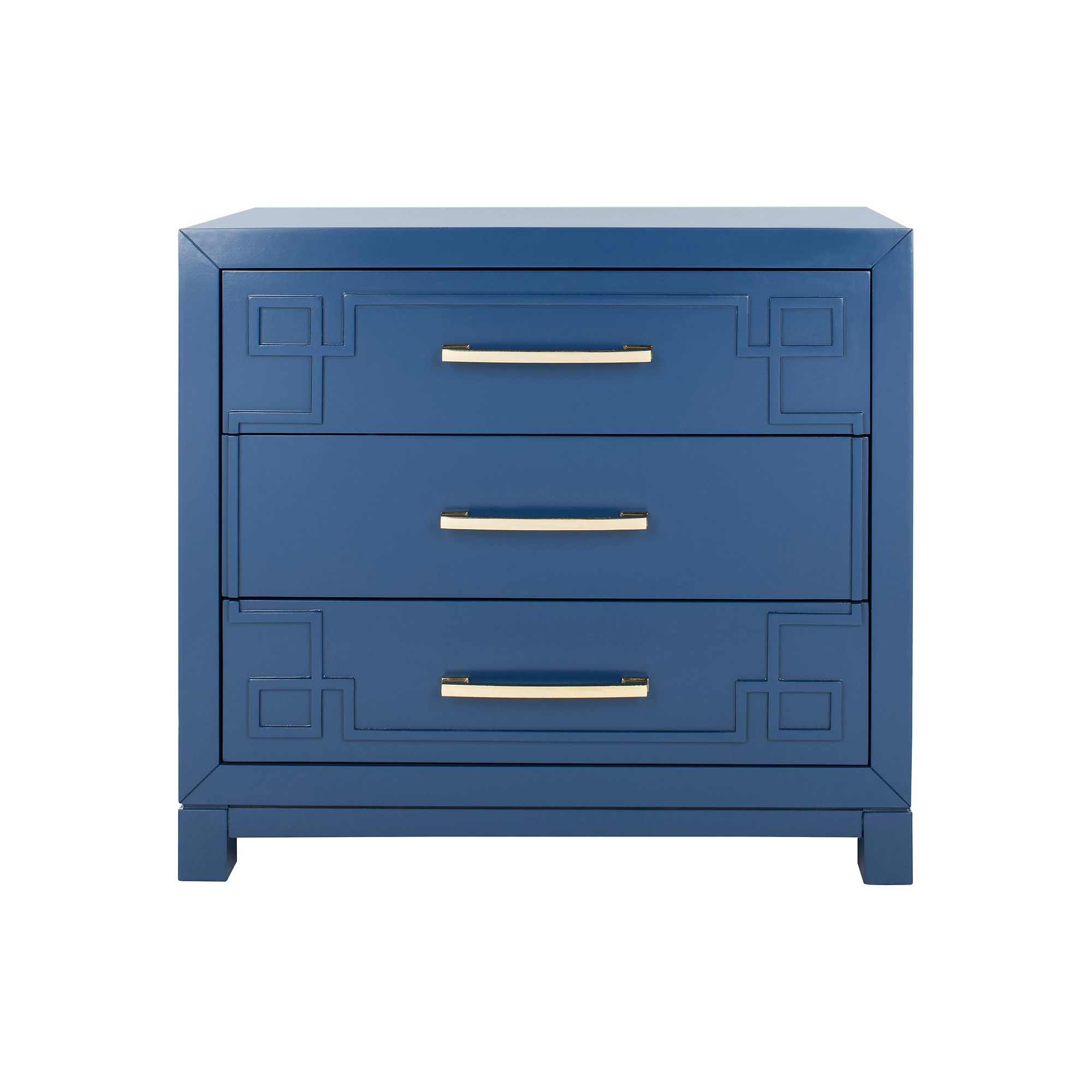 Safavieh Raina 3-Drawer Dresser, Blue