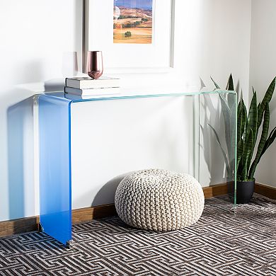 Safavieh Crysta Ombre Glass Console Table