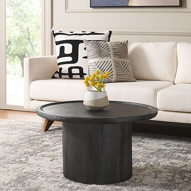 Safavieh Devin Round Pedestal Coffee Table