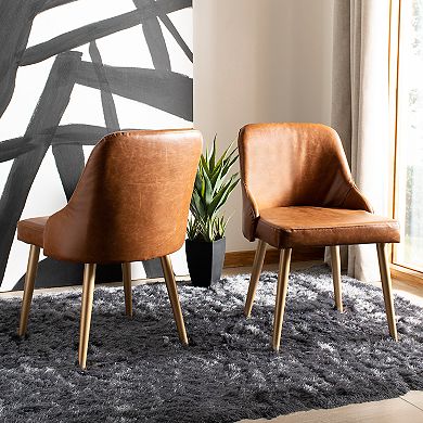 Safavieh Lulu Upholstered Dining Chair 2-Piece Set