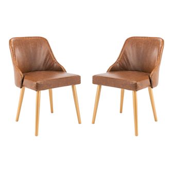 Safavieh Lulu Upholstered Dining Chair 2 pc Set