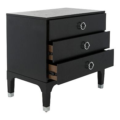 Safavieh Lorna 3-Drawer Contemporary Nightstand