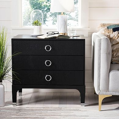 Safavieh Lorna 3-Drawer Contemporary Nightstand