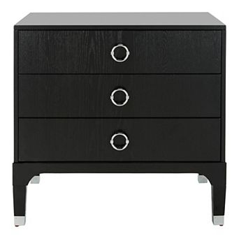 Safavieh Lorna 3-Drawer Contemporary Nightstand