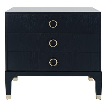 Safavieh Lorna 3-Drawer Contemporary Nightstand
