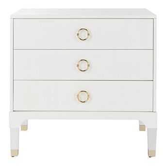 Safavieh Lorna 3-Drawer Contemporary Nightstand