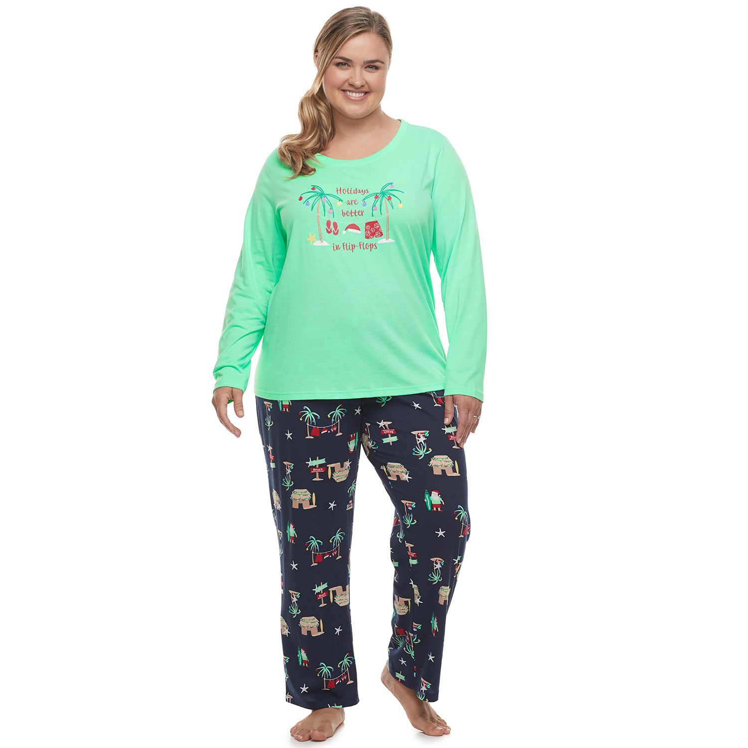 plus size christmas pajama pants