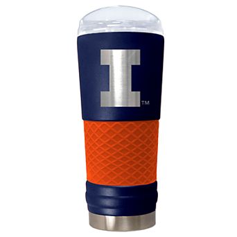 Illinois Fighting Illini Vacuum Insulated Powder-Coated Tumbler