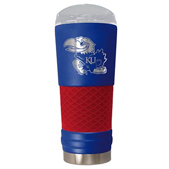 Kansas Jayhawks Vacuum Insulated Powder-Coated Tumbler