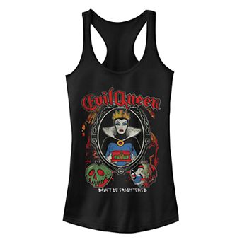 Disney's Snow White Evil Queen Vintage Portrait Juniors' Racerback Tank Top