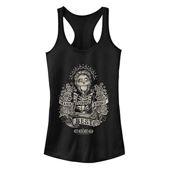 Disney / Pixar's Coco Juniors' Mama Knows Racerback Tank Top