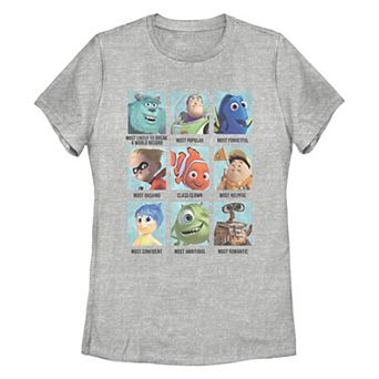 Disney / Pixar Juniors' Yearbook Collection High Missy Crew Tee