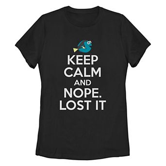 Disney / Pixar's Finding Dory Juniors' Nope Lost It Missy Crew Tee