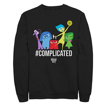 Disney / Pixar's Inside Out Juniors' Hashtag Complicated Crew Fleece