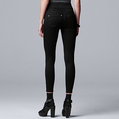 Womens Simply Vera Vera Wang Power Stretch Denim Jegging