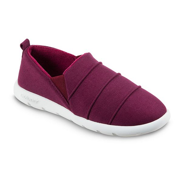 Zenz From isotoner Women's Pintuck Closed Back Slip-ons