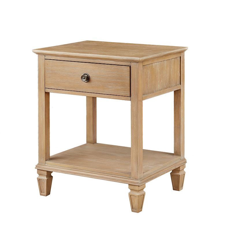 Madison Park Signature Victoria Nightstand, Antique Ivory