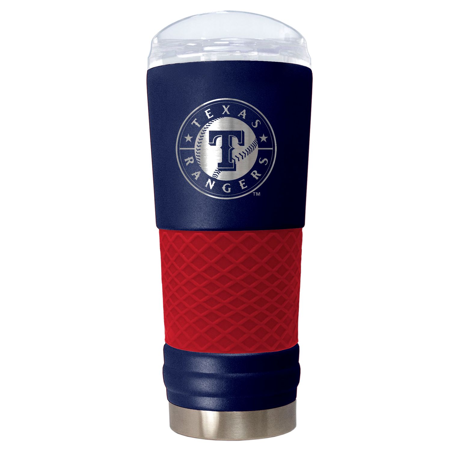 Texas Rangers 20 oz. Metal Bat Tumbler