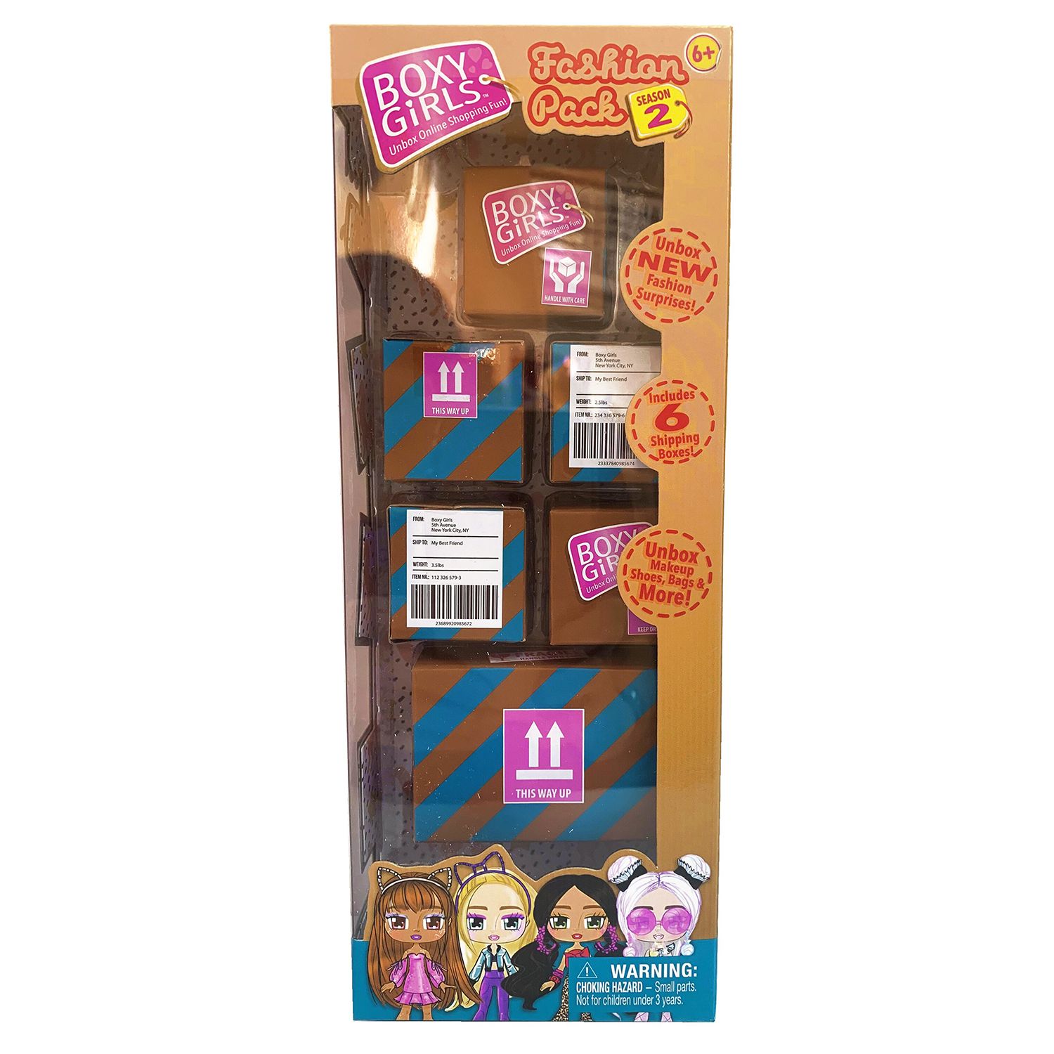 boxy girls fashion pack