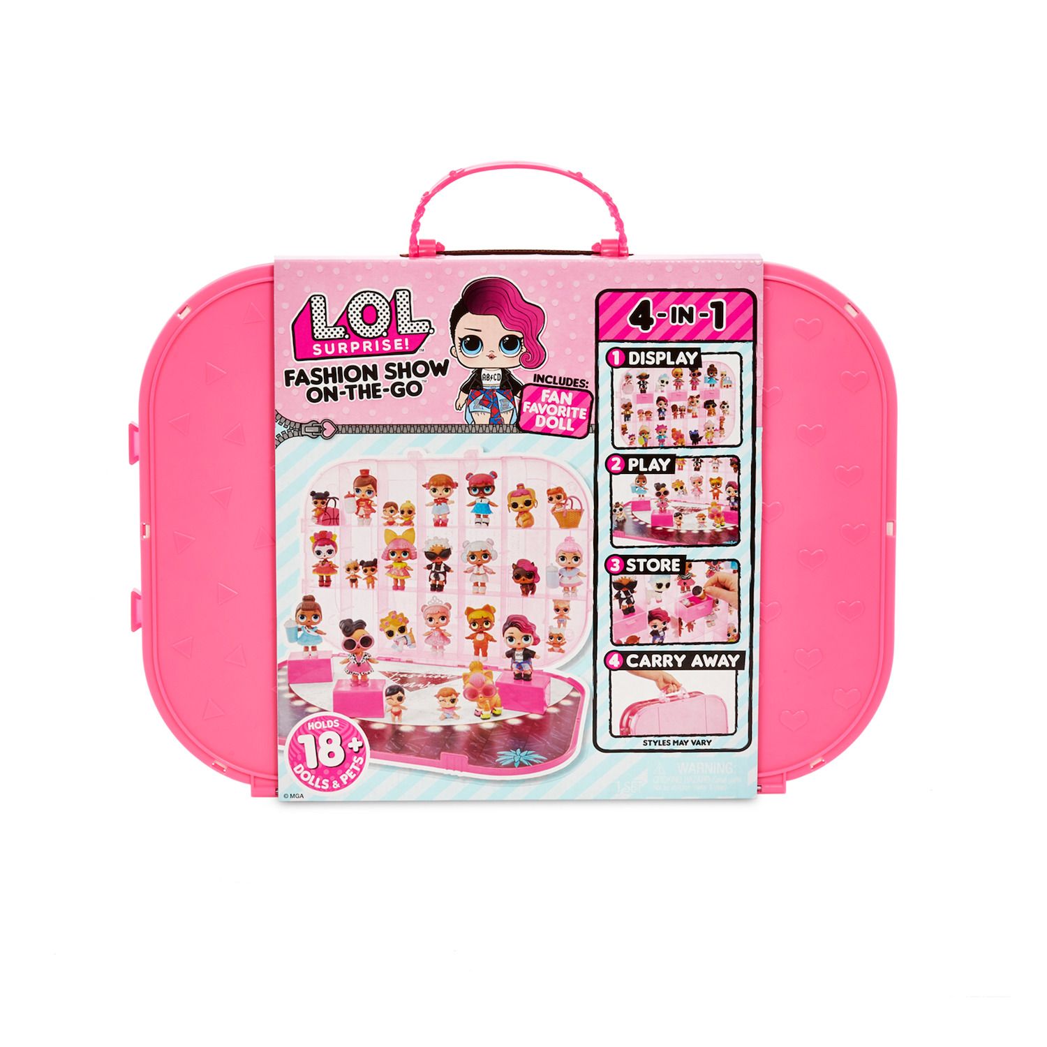 lol surprise doll carry case