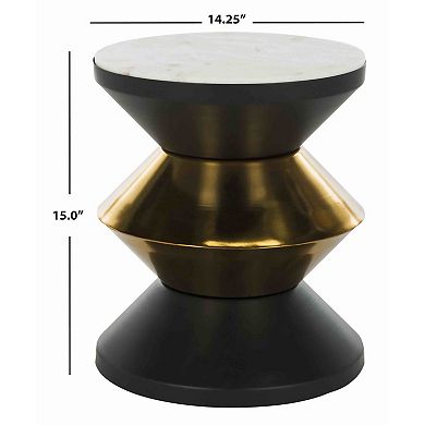 Safavieh Azizi Stone Top Side Table