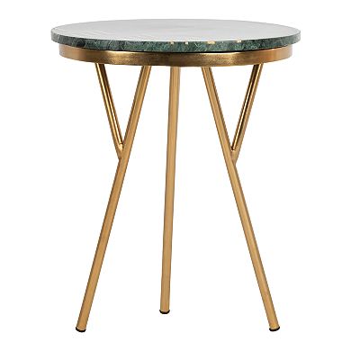 Safavieh Coletta Round Marble Accent Table