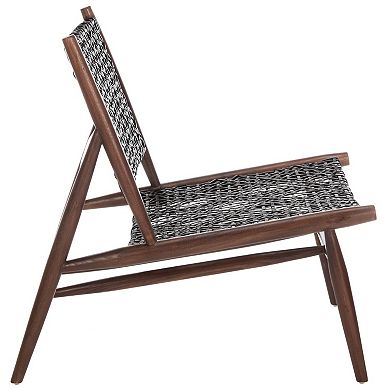 Safavieh Bandelier Leather Weave Accent Chair