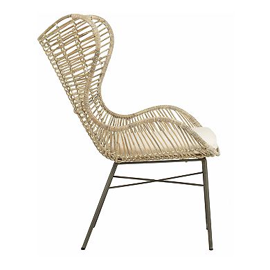 Safavieh Malia Rattan Wingback Armchair