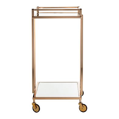 Safavieh Capri 2-Tier Rectangle Bar Cart