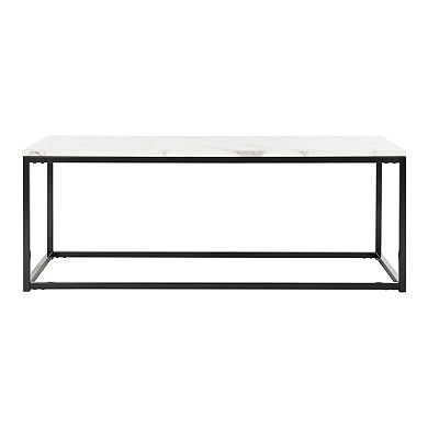 Safavieh Baize Geometric Frame Coffee Table